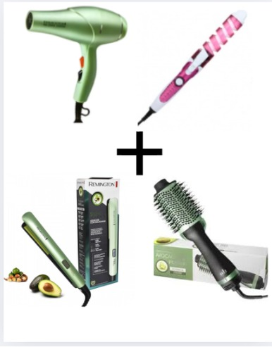 Combo Aguacate 3 en 1+ rizador